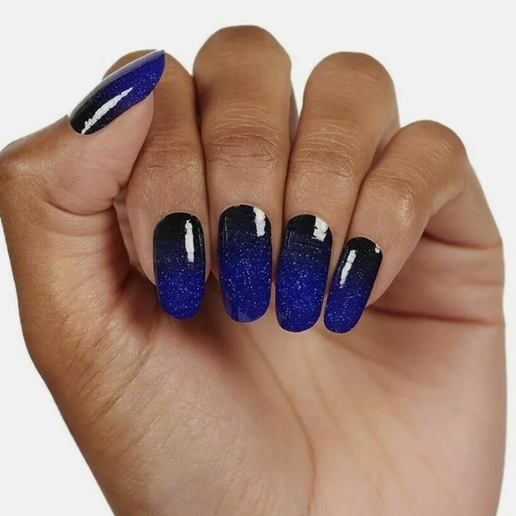 Color Street Other - COLOR STREET (16) 100% Real Nail Polish Strips Color: MIDNIGHT SHIFT